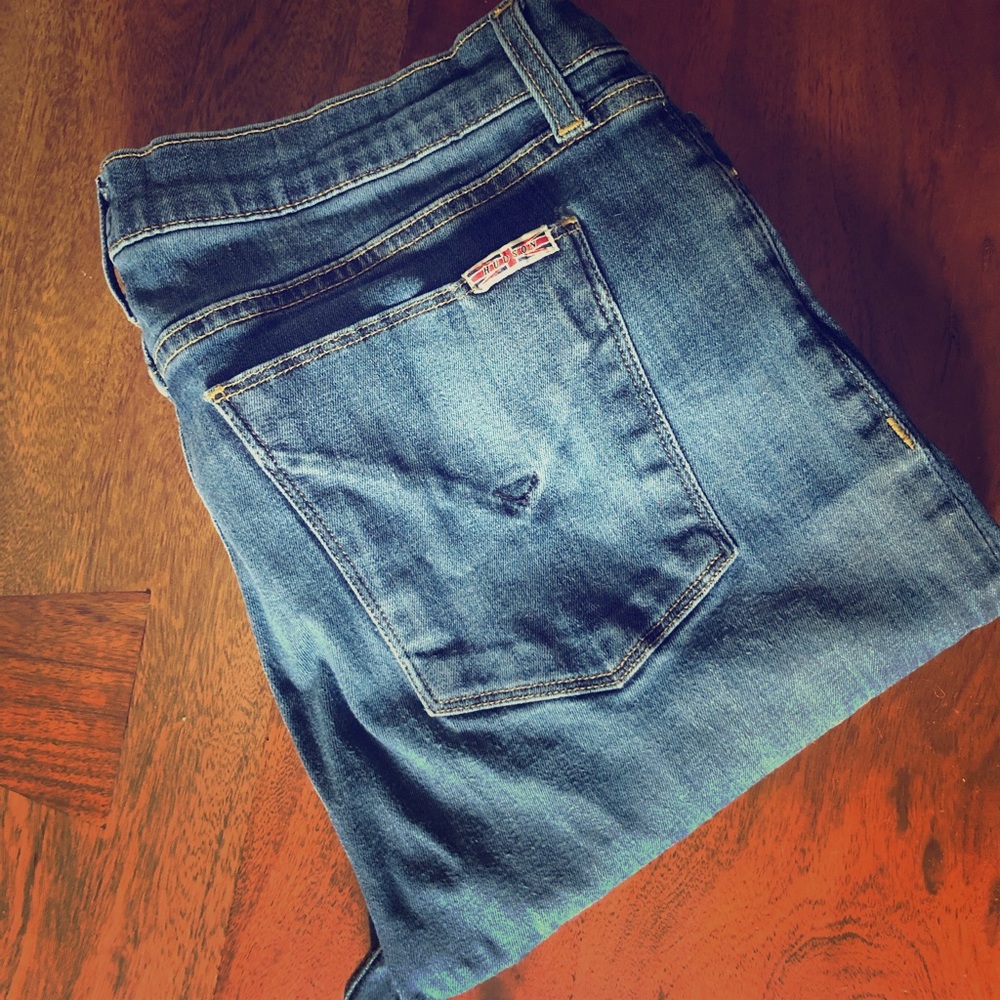 Hudson skinny ankle jeans size 31